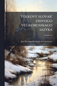 bokomslag Tolkovy slovar' zhivogo velikorusskago iazyka