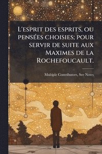 bokomslag L'esprit des esprits, ou pensÃ(c)es choisies; pour servir de suite aux Maximes de la Rochefoucault.