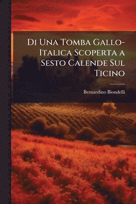 Di Una Tomba Gallo-Italica Scoperta a Sesto Calende Sul Ticino