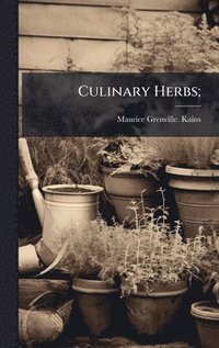 bokomslag Culinary Herbs;