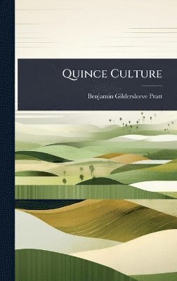 bokomslag Quince Culture