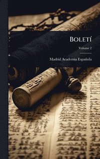 bokomslag BoletÃ-