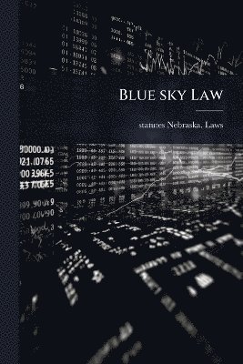 bokomslag Blue sky Law