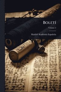 bokomslag BoletÃ-