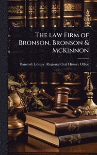 bokomslag law Firm of Bronson, Bronson & McKinnon