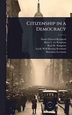 bokomslag Citizenship in a Democracy