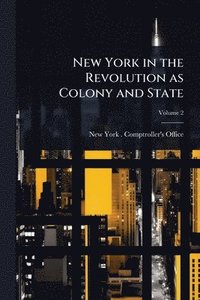bokomslag New York in the Revolution as Colony and State
