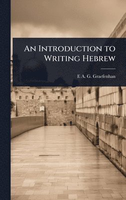 bokomslag Introduction to Writing Hebrew
