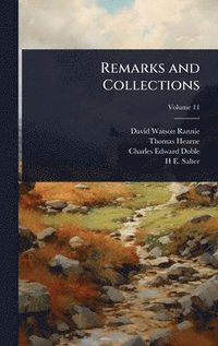 bokomslag Remarks and Collections
