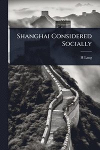 bokomslag Shanghai Considered Socially