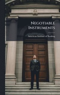 bokomslag Negotiable Instruments
