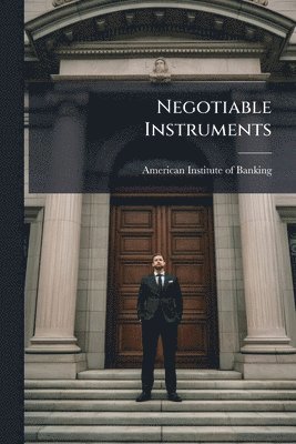 bokomslag Negotiable Instruments