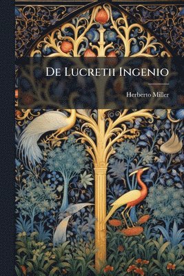 bokomslag De Lucretii Ingenio
