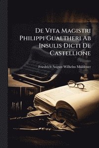 bokomslag De Vita Magistri Philippi Gualtheri Ab Insulis Dicti De Castellione