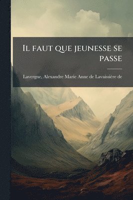 bokomslag Il faut que jeunesse se passe