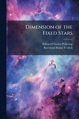 bokomslag Dimension of the Fixed Stars