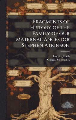 bokomslag Fragments of History of the Family of our Maternal Ancestor Stephen Atkinson
