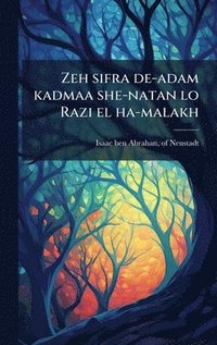 bokomslag Zeh sifra de-adam kadmaa she-natan lo Razi el ha-malakh