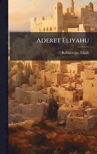 bokomslag Aderet Eliyahu