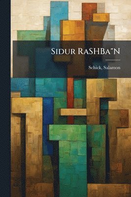 bokomslag Sidur RaSHBa"N