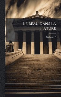 bokomslag Le beau dans la nature