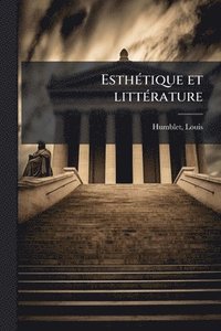 bokomslag EsthÃ(c)tique et littÃ(c)rature