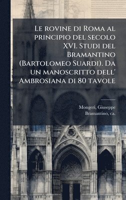 bokomslag Le rovine di Roma al principio del secolo XVI. Studi del Bramantino (Bartolomeo Suardi). Da un manoscritto dell' Ambrosiana di 80 tavole