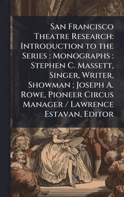 San Francisco Theatre Research