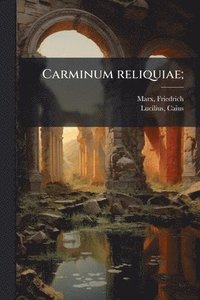 bokomslag Carminum reliquiae;