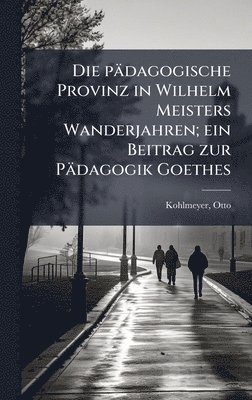 bokomslag pädagogische Provinz in Wilhelm Meisters Wanderjahren; ein Beitrag zur Pädagogik Goethes