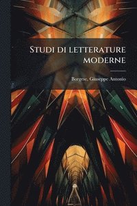 bokomslag Studi di letterature moderne