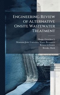 bokomslag Engineering Review of Alternative Onsite Wastewater Treatment