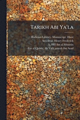 bokomslag Tarikh Abi Ya'la