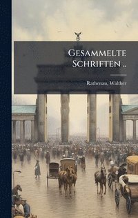 bokomslag Gesammelte Schriften ..