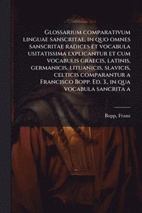 bokomslag Glossarium comparativum linguae sanscritae, in quo omnes sanscritae radices et vocabula usitatissima explicantur et cum vocabulis graecis, latinis, ge
