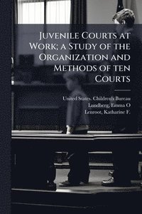 bokomslag Juvenile Courts at Work; a Study of the Organization and Methods of ten Courts