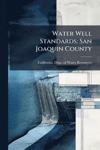 bokomslag Water Well Standards