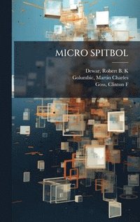 bokomslag Micro Spitbol