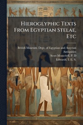 bokomslag Hieroglyphic Texts From Egyptian Stelae, Etc