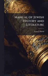 bokomslag Manual of Jewish History and Literature