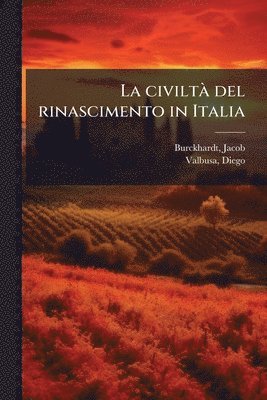 Jacob Burckhardt, Diego Valbusa - civiltÃ del rinascimento in Italia, Häftad