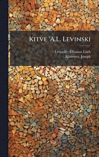 bokomslag Kitve 'A.L. Levinski