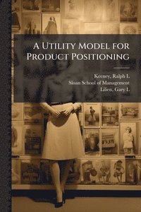 bokomslag A Utility Model for Product Positioning