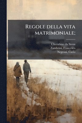Cherubino Da Siena, Francesco Zambrini, Carlo Negroni - Regole della vita matrimoniale;, Häftad
