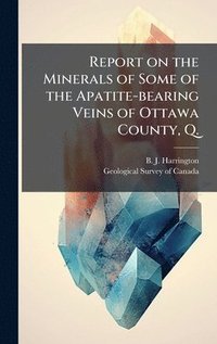 bokomslag Report on the Minerals of Some of the Apatite-bearing Veins of Ottawa County, Q.