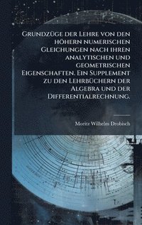 bokomslag GrundzÃ¼ge der Lehre von den hÃ¶hern numerischen Gleichungen nach ihren analytischen und geometrischen Eigenschaften. Ein Supplement zu den LehrbÃ¼che