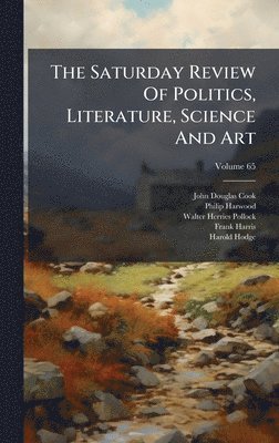 bokomslag Saturday Review Of Politics, Literature, Science And Art