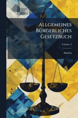 bokomslag Allgemeines BÃ1/4rgerliches Gesetzbuch