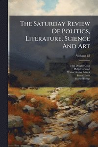 bokomslag Saturday Review Of Politics, Literature, Science And Art