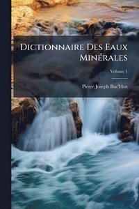 bokomslag Dictionnaire Des Eaux MinÃ(c)rales